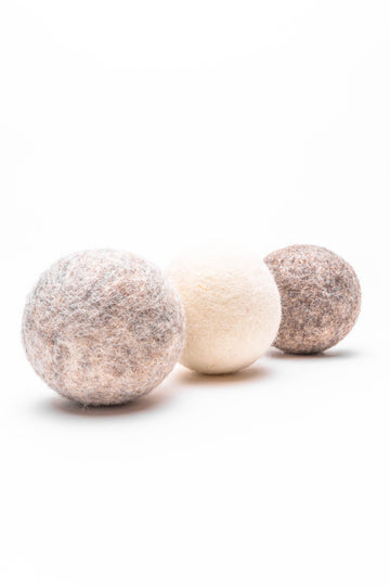 Dryer Balls Organic Merino Wool - 3 Pack