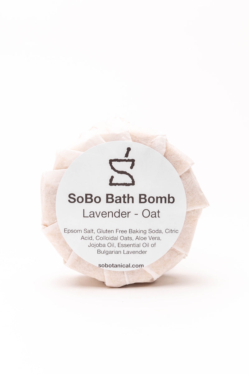 SoBo Bath Bomb - Lavender Oat
