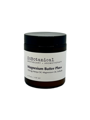 SoBotanical Magnesium Butter Plus Solitude jar