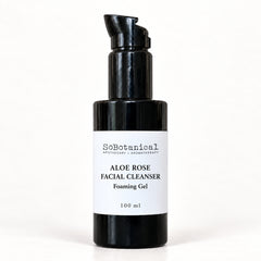 SoBotanical Aloe Rose Facial Cleanser — front view