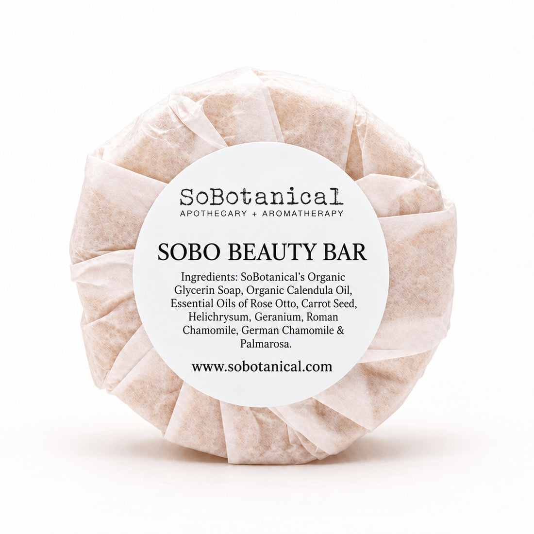 SoBotanical Beauty Bar Facial Cleanser — front view