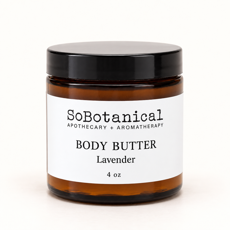 SoBotanical Body Butter (Lavender) — front label