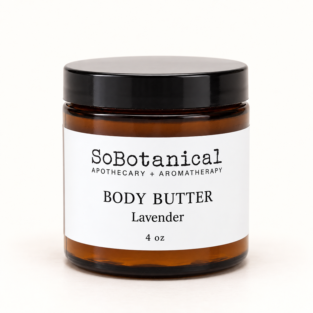 SoBotanical Body Butter (Lavender) — front label