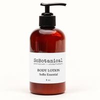 SoBotanical Body Lotion (SoBo Essential) — front label