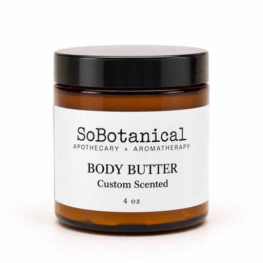 SoBotanical Custom Body Butter — front view