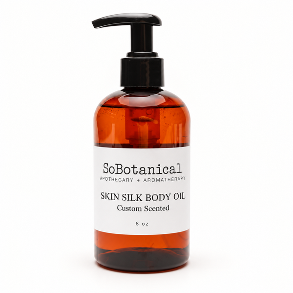 SoBotanical Custom Body / Bath Oil — front view
