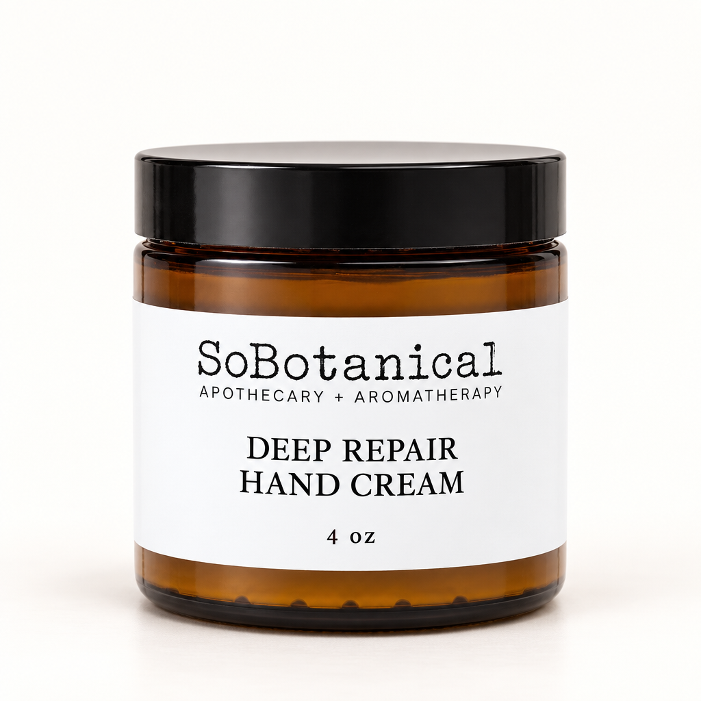 SoBotanical Deep Repair Hand Cream — front label