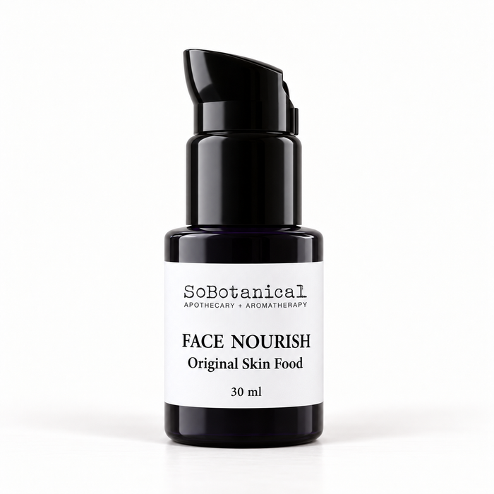 Face Nourish in its SoBotanical packaging