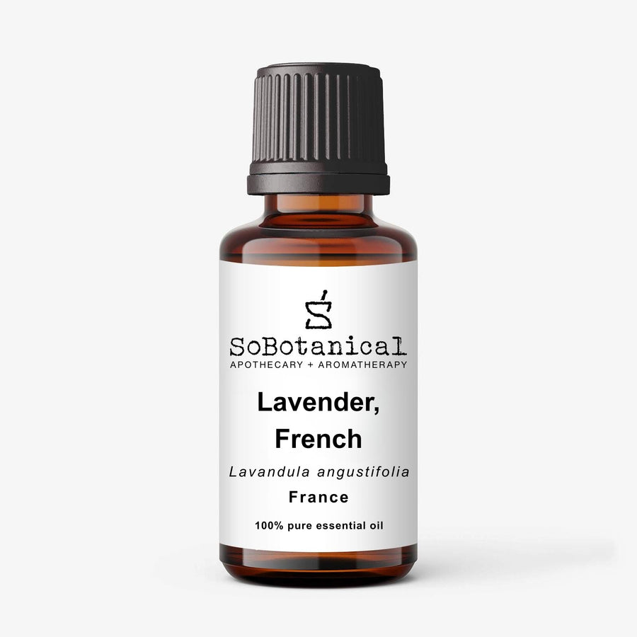 SoBotanical French Lavender essential oil bottle