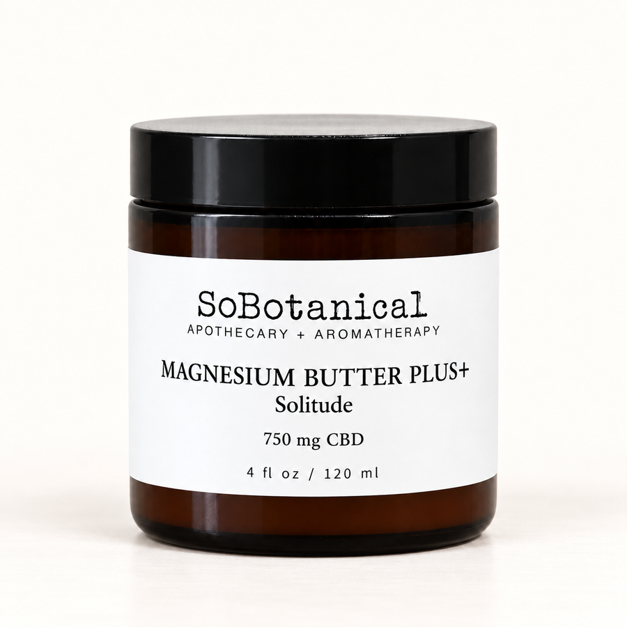 SoBotanical Magnesium Butter Plus + (Solitude) — front view