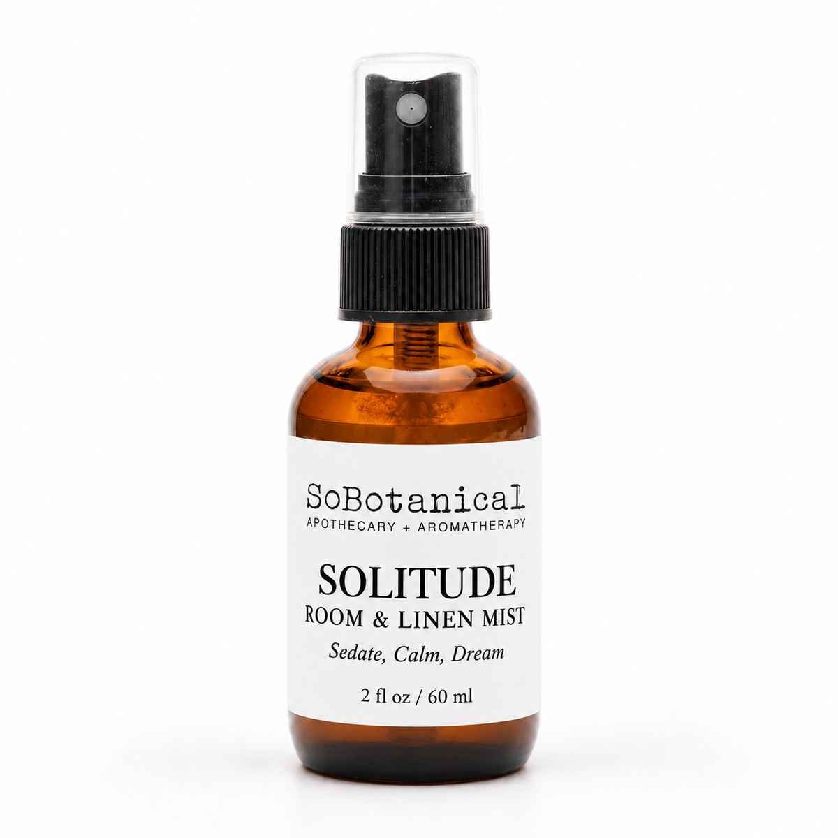 SoBotanical Room & Linen Mist (Solitude) — front view
