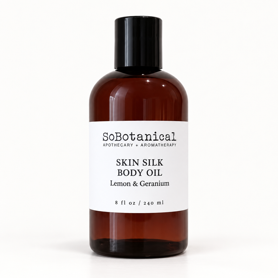 SoBotanical SoBo Essential Skin Silk — front label