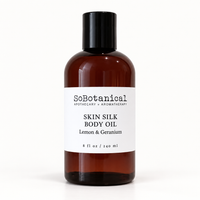 SoBotanical SoBo Essential Skin Silk — front label