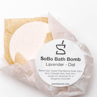 SoBo Bath Bomb - Lavender Oat