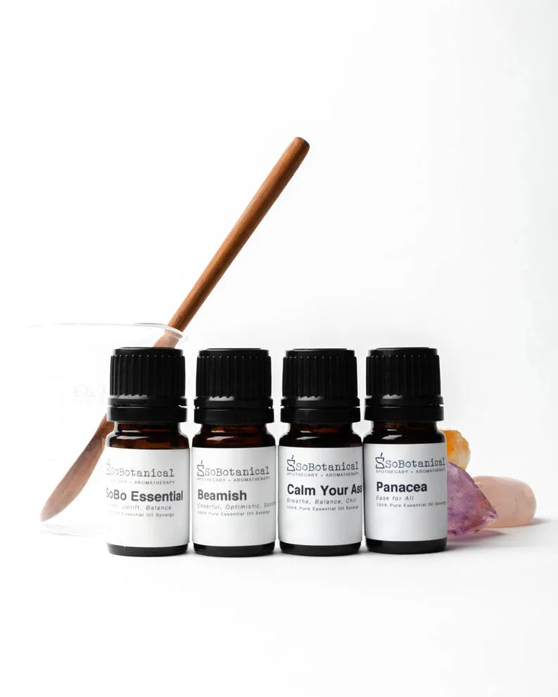 SoBotanical House Favorites essential oil blends